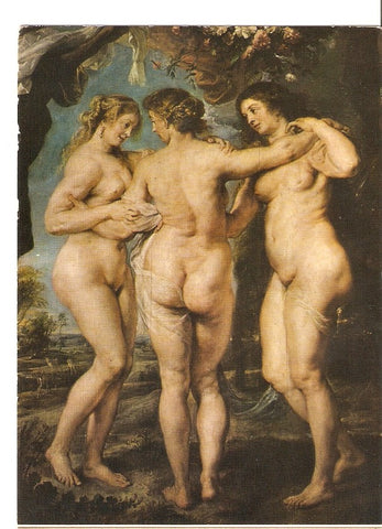 Postal 026031 : Cuadro. Las Tres Gracias. Rubens. Museo del Prado