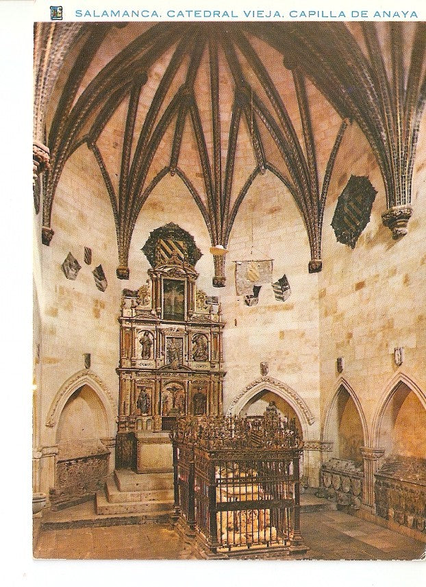 Postal 026042 : Catedral Vieja. Capilla de Anaya. Salamanca