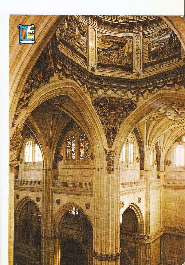Postal 026043 : Catedral Nueva - Cupula Central. Salamanca