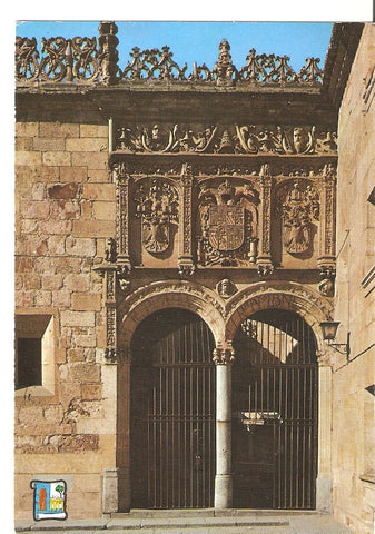Postal 026046 : Escuelas Menores fachada exterior. Salamanca