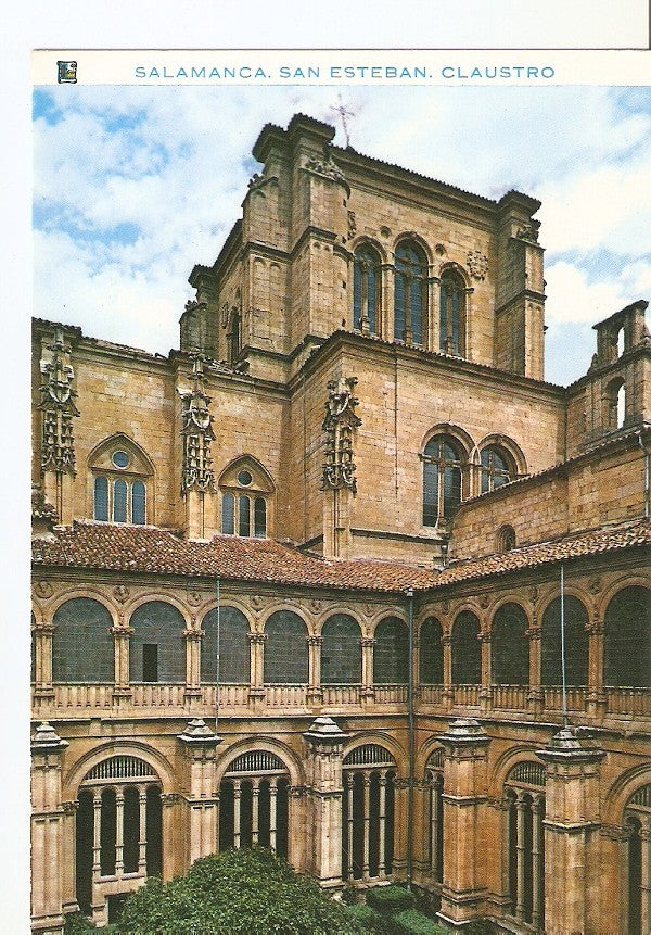 Postal 026049 : Convento de San Esteban. Conjusto y Claustro de los Reyes. Salamanca