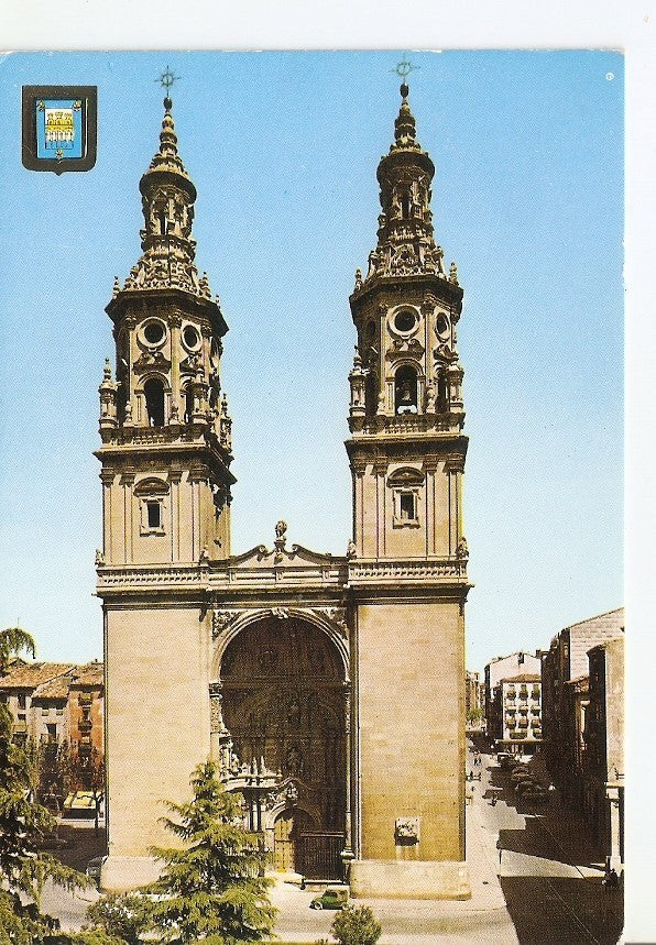 Postal 026051 : Catedral de Santa Maria de la Redonda. Logroño
