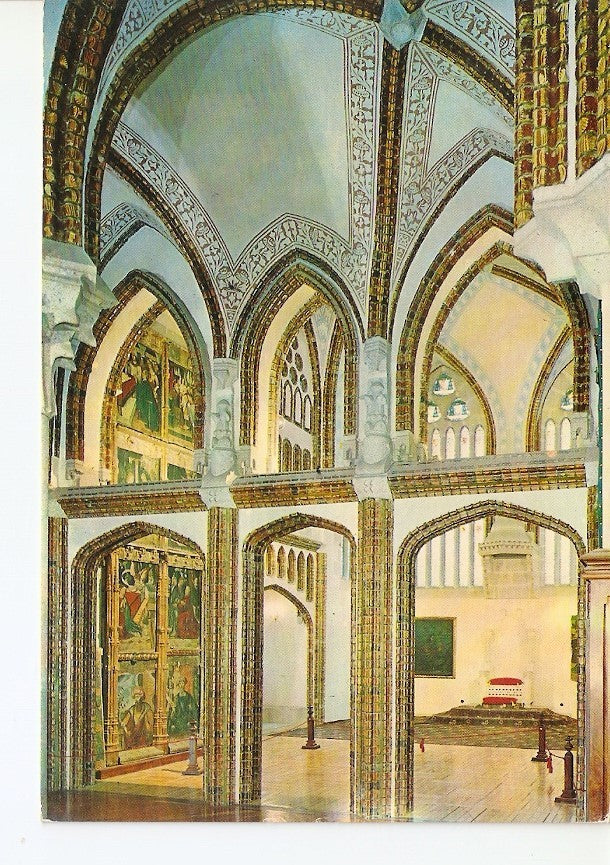 Postal 026060 : Palacio Gaudi - Sala del Trono. Astorga