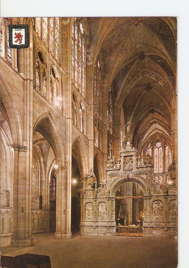 Postal 026065 : Catedral. Trascoro. Leon
