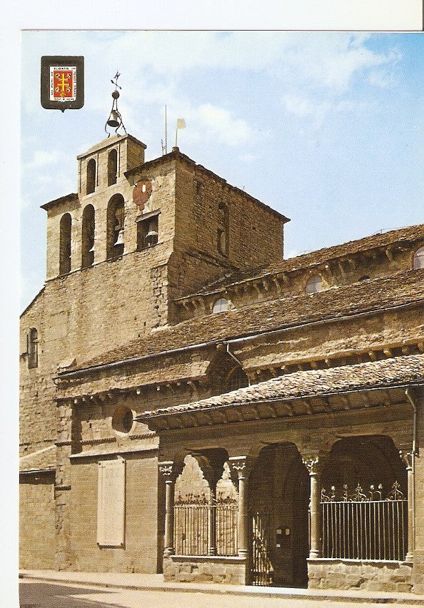 Postal 026088 : Catedral Romanica siglo XI Jaca (Huesca)