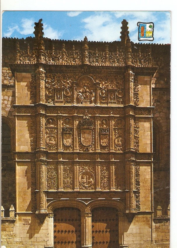 Postal 026089 : Fachada de la Universidad Salamanca