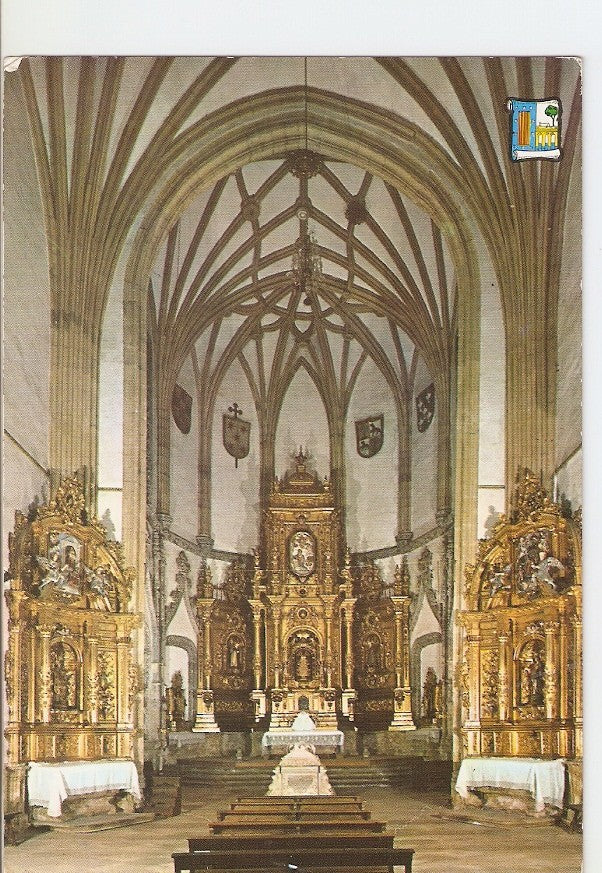Postal 026095 : Convento de las Ursulas. Iglesia. Salamanca
