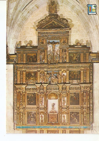 Postal 026096 : Retablo de Berruguete. Colegio Santiago (irlandeses). Salamanca