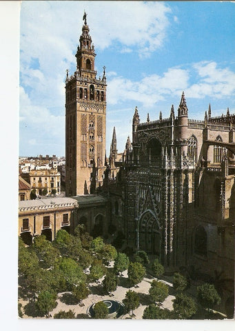 Postal 026104 : Catedral y Giralda. Sevilla