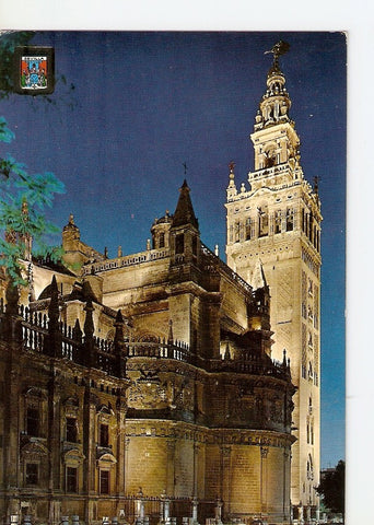 Postal 026106 : La Catedral y La Giralda (Sevilla)