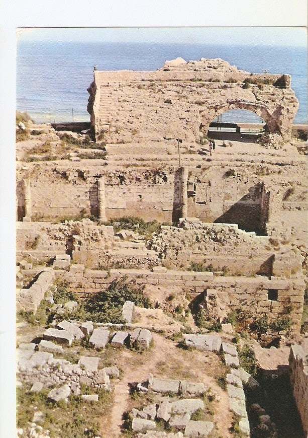 Postal 026114 : Un detalle del Anfiteatro. Costa Dorada. Tarragona