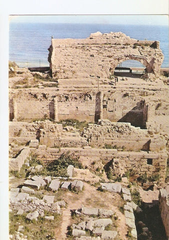 Postal 026114 : Un detalle del Anfiteatro. Costa Dorada. Tarragona