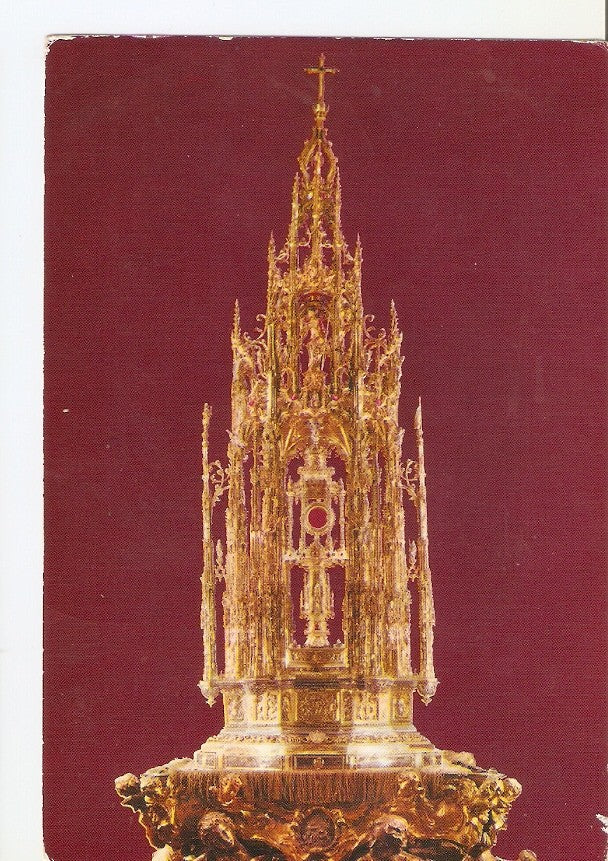 Postal 026120 : Catedral. Custodia de Arte. Toledo. Gotico