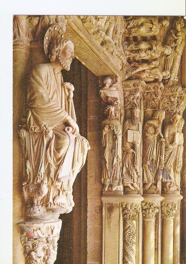 Postal 026147 : Catedral. Portico de la Gloria. Santiago de Compostela