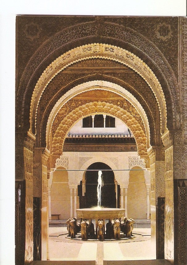 Postal 026171 : Patio de los Leones. Alhambra (Granada)