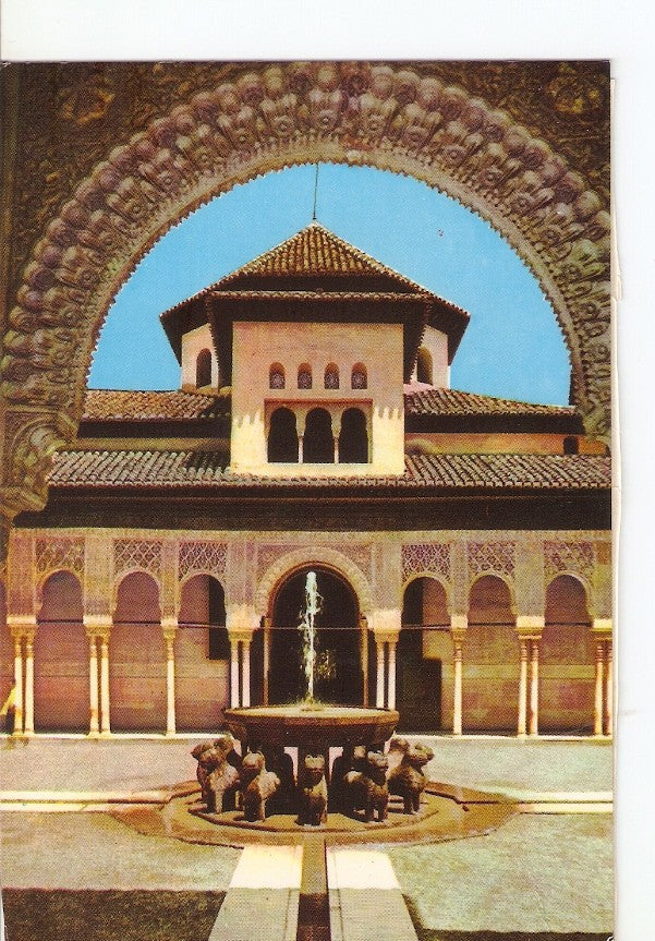 Postal 026175 : Patio de los Leones. Alhambra (Granada)