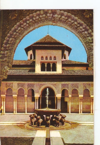 Postal 026175 : Patio de los Leones. Alhambra (Granada)