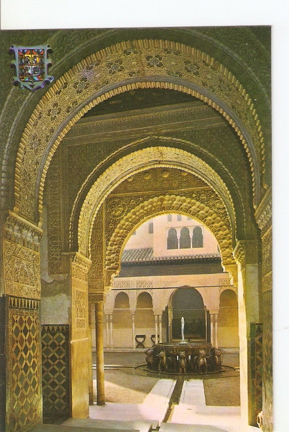 Postal 026178 : Patio de los Leones. Alhambra (Granada)
