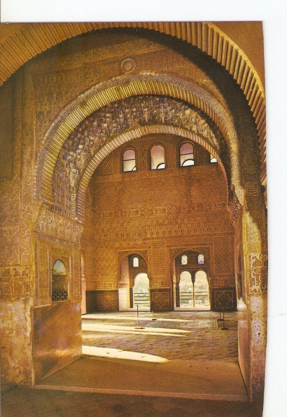 Postal 026184 : Salon de Embajadores. Alhambra (Granada)