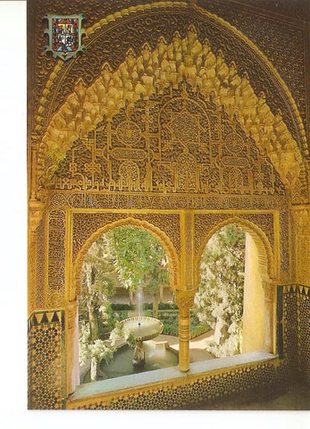 Postal 026185 : Miradorde Daraxa. Alhambra (Granada)