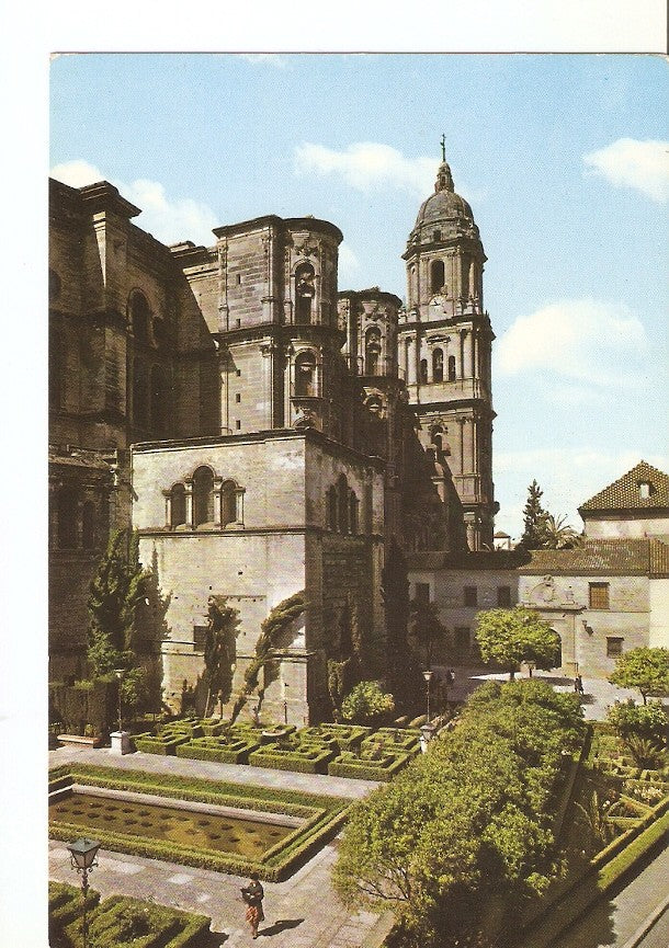 Postal 026192 : Catedral de Malaga. Fachada Norte y Torre