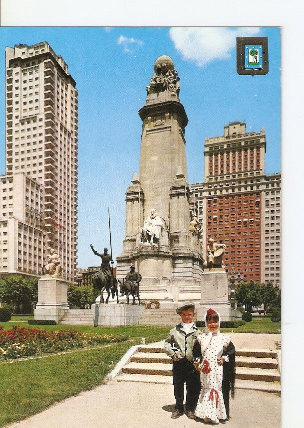 Postal 026206 : Plaza de España. Madrid