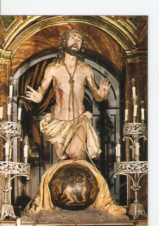 Postal 026230 : Santisimo Cristo del Perdon. (Luis Salvador Carmona). Siglo XVIII. Atienza (Guadalajara)