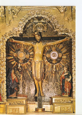 Postal 026231 : Cristo de los Cuatro Clavos. Siglo XIII. Atienza (Guadalajara)