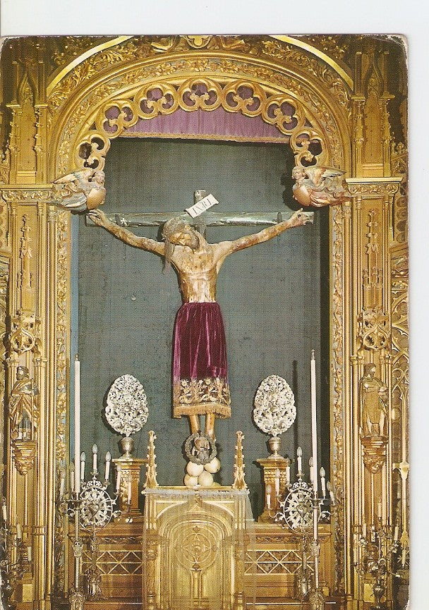 Postal 026233 : Santisimo Cristo de Burgos (siglo XIII). Catedral de Burgos