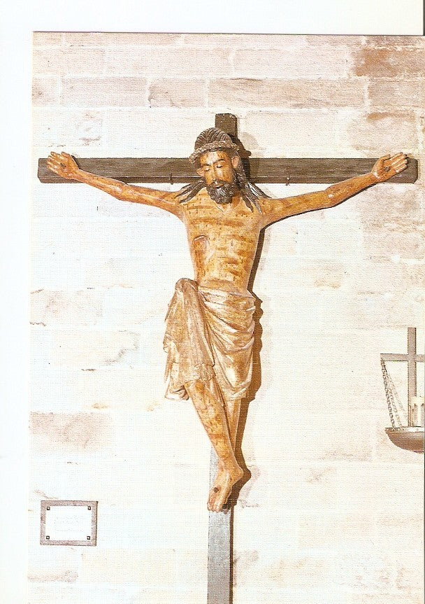 Postal 026235 : Santo Cristo de las Batallas. Iglesia Parroquial. Cervera del rio Pisuerga (Palencia)