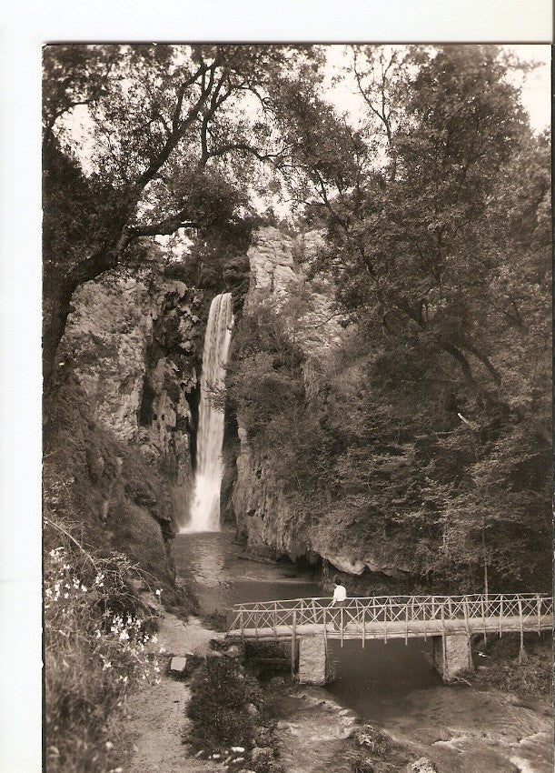 Postal 026352 : Cascada de la Cola del Caballo. Monasterio de Piedra (Zaragoza)