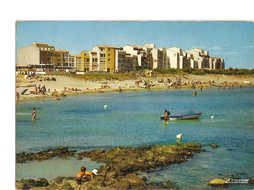 Postal 026359 : Residence des plages Cap dAgde (Herault)