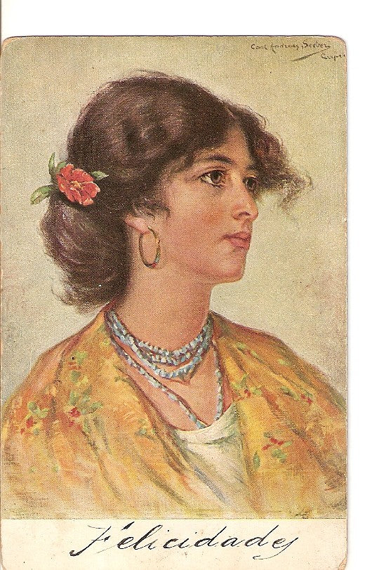 Postal 026362 : Postal de felicitacion