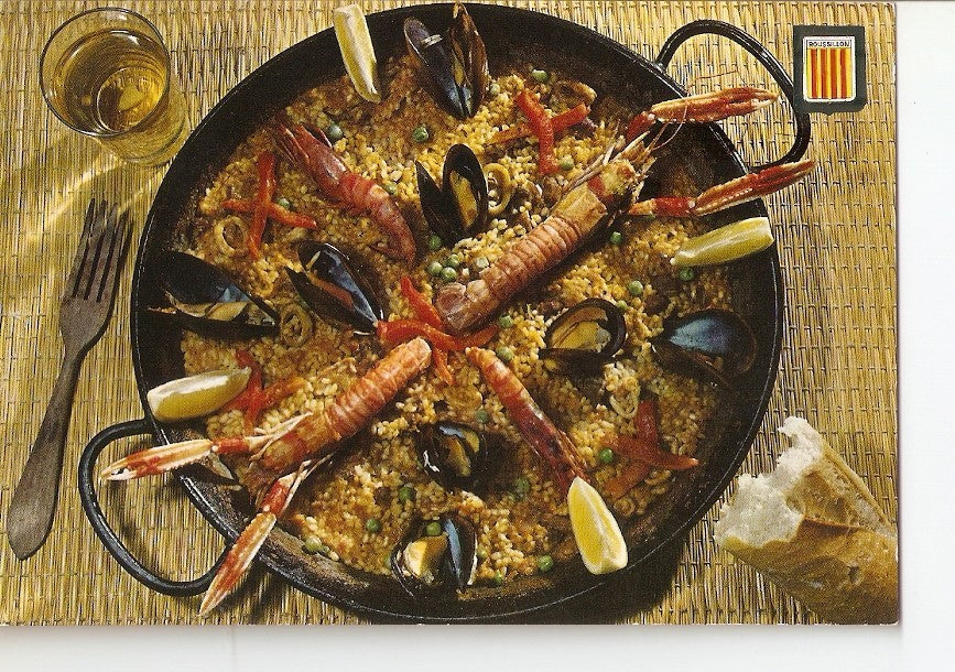 Postal 026365 : Paella Valenciana