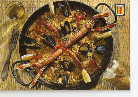 Postal 026365 : Paella Valenciana