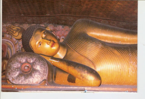 Postal 026428 : Buddha Statue Rock Temple Dambulla
