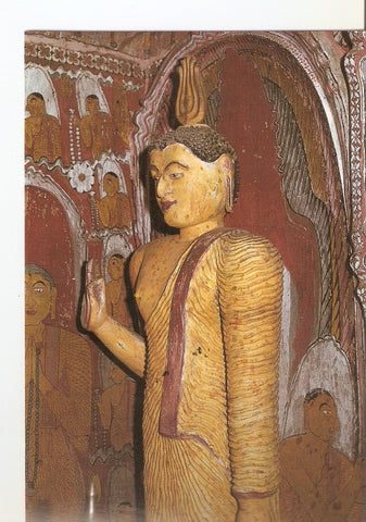Postal 026429 : Buddha Statue Rock Temple Dambulla
