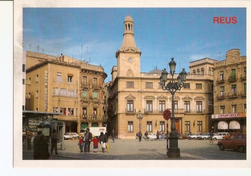 Postal 023393 : Reus - Tarragona plaça Mercadal