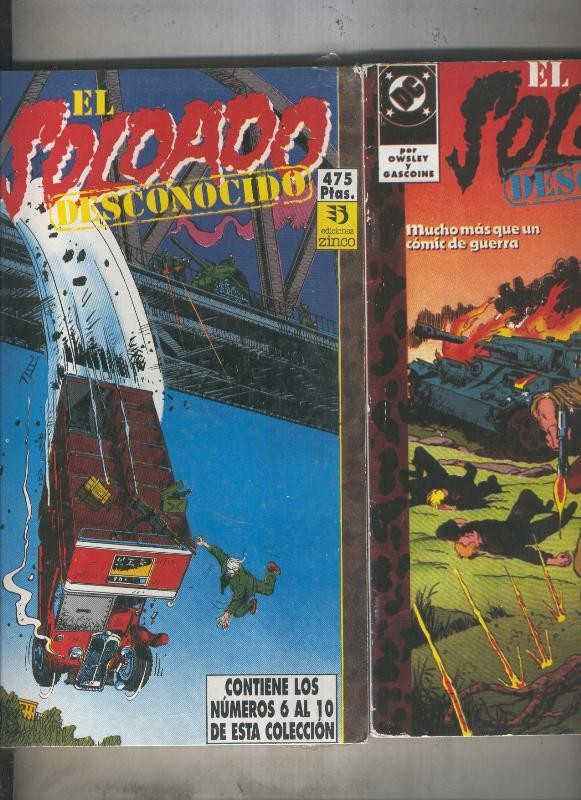 El Soldado desconocido, coleccion en dos retapados