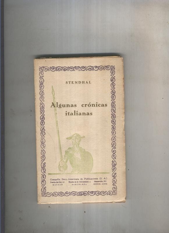 Algunas cronicas italianas