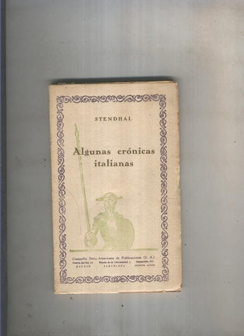 Algunas cronicas italianas
