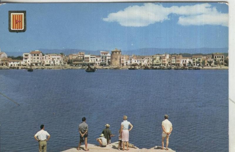 Postal 003377: Vista general de Cambrils