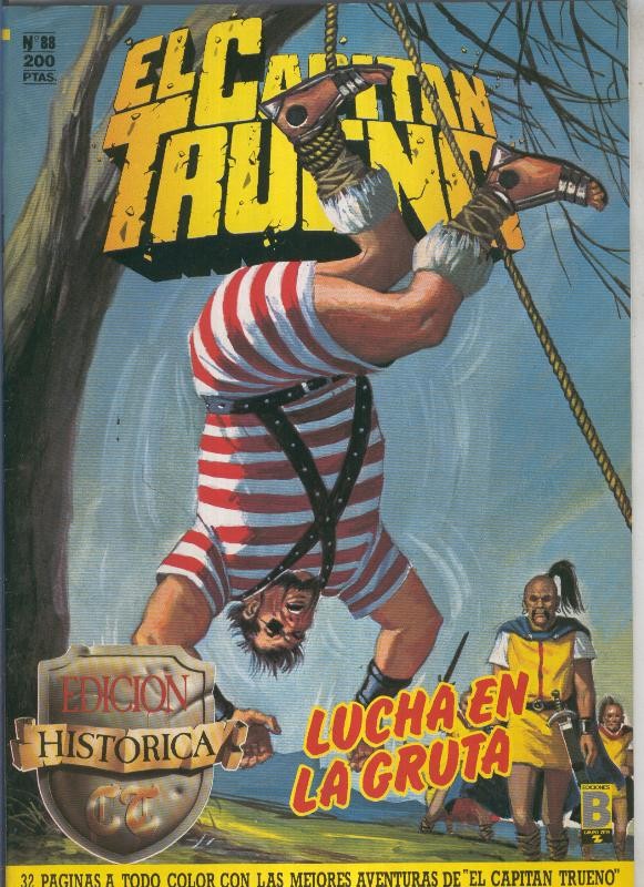 El Capitan Trueno edicion historica numero 088:Lucha en la gruta