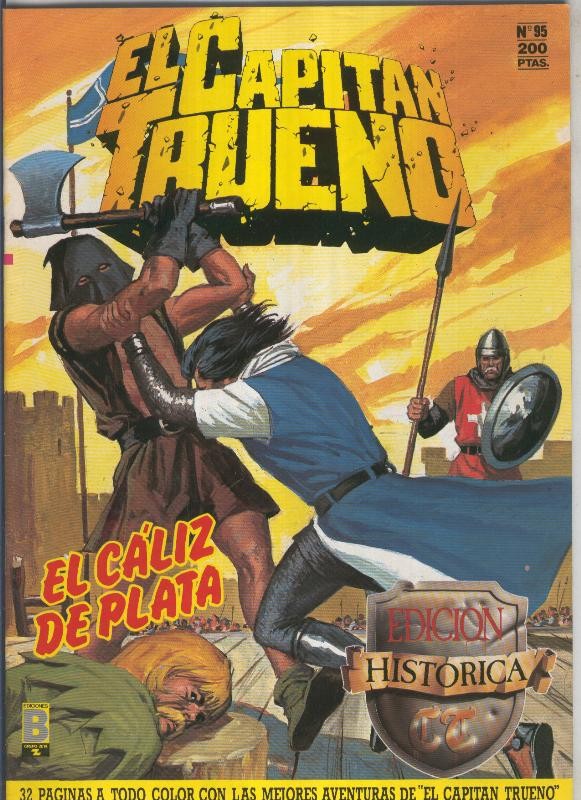 El Capitan Trueno edicion historica numero 095:El caliz de plata