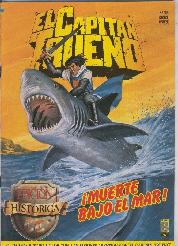 El Capitan Trueno edicion historica numero 102:Muerte bajo el mar