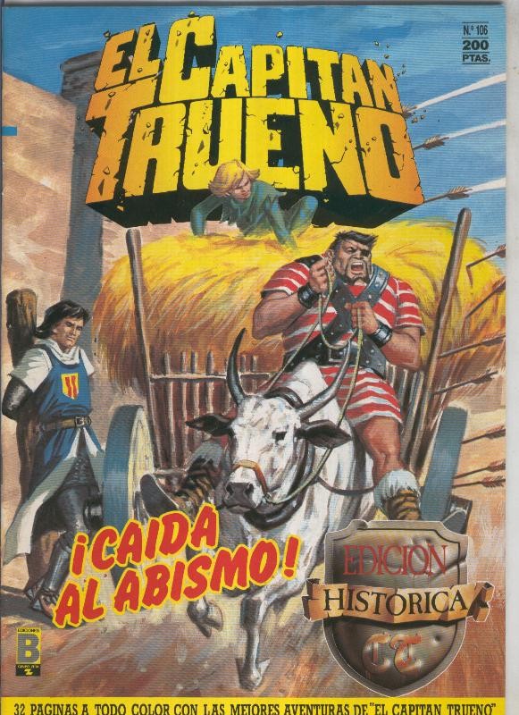 El Capitan Trueno edicion historica numero 106:Caida al abismo