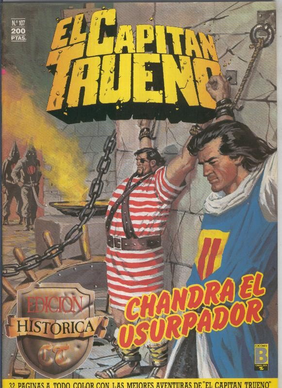 El Capitan Trueno edicion historica numero 107:Chandra el usurpador