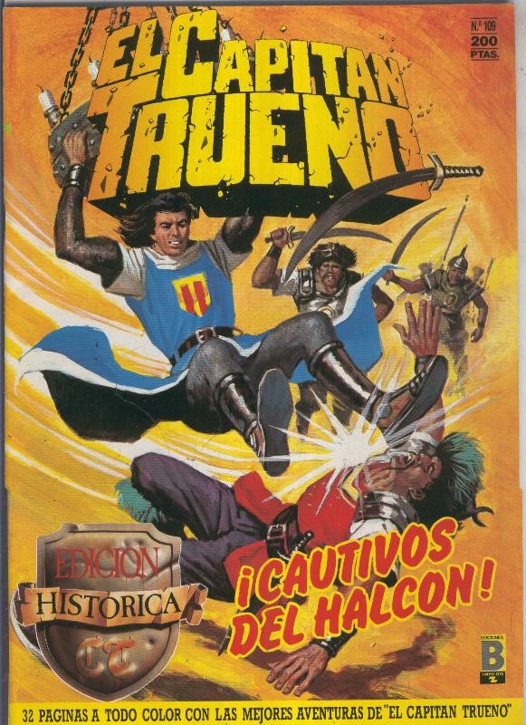 El Capitan Trueno edicion historica numero 109:Cautivos del halcon 