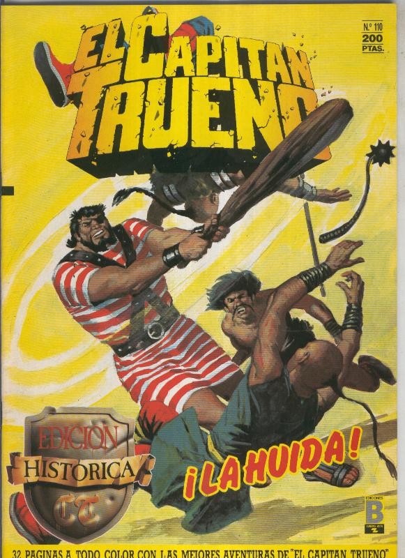 El Capitan Trueno edicion historica numero 110.La huida