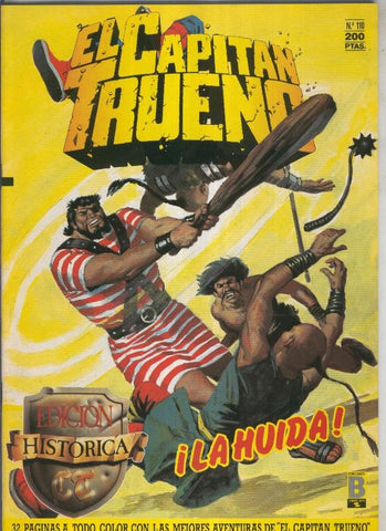 El Capitan Trueno edicion historica numero 110.La huida
